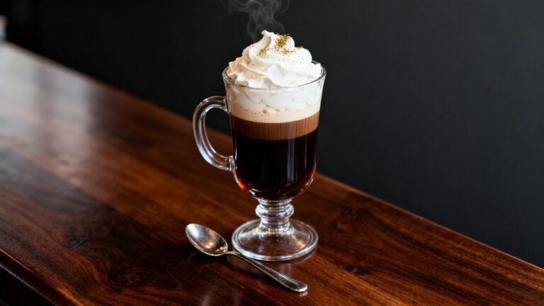 Classic Irish Coffee Recipe | Homemade Irish Cream Coffee Drink